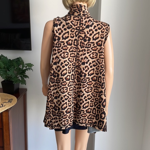 SWING STYLE LEOPARD VEST - Picture 5 of 7